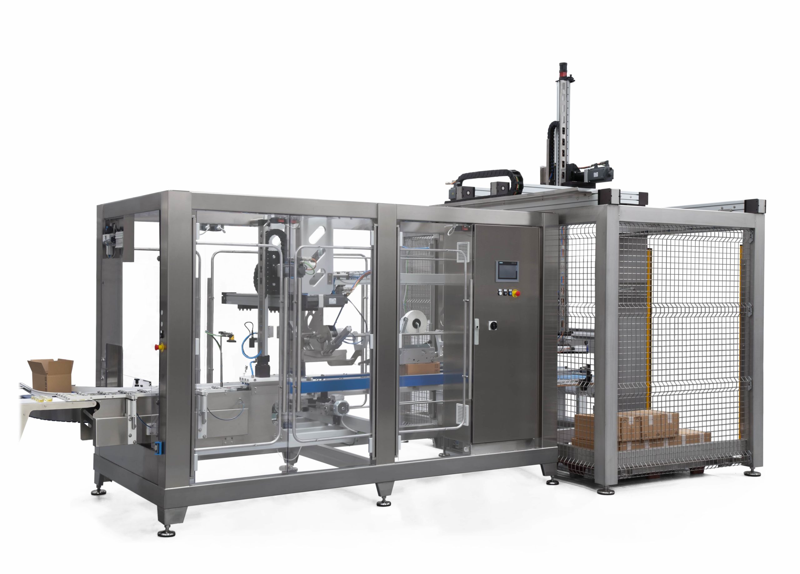 RS (Pick and Place – complete with case packing)