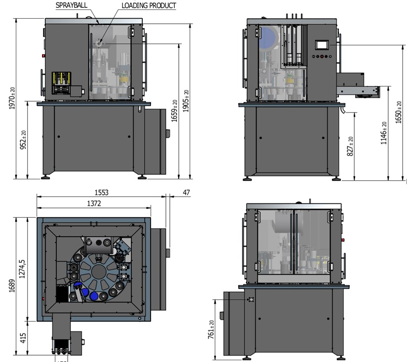 ILPRA Fill Seal FS5000 layout