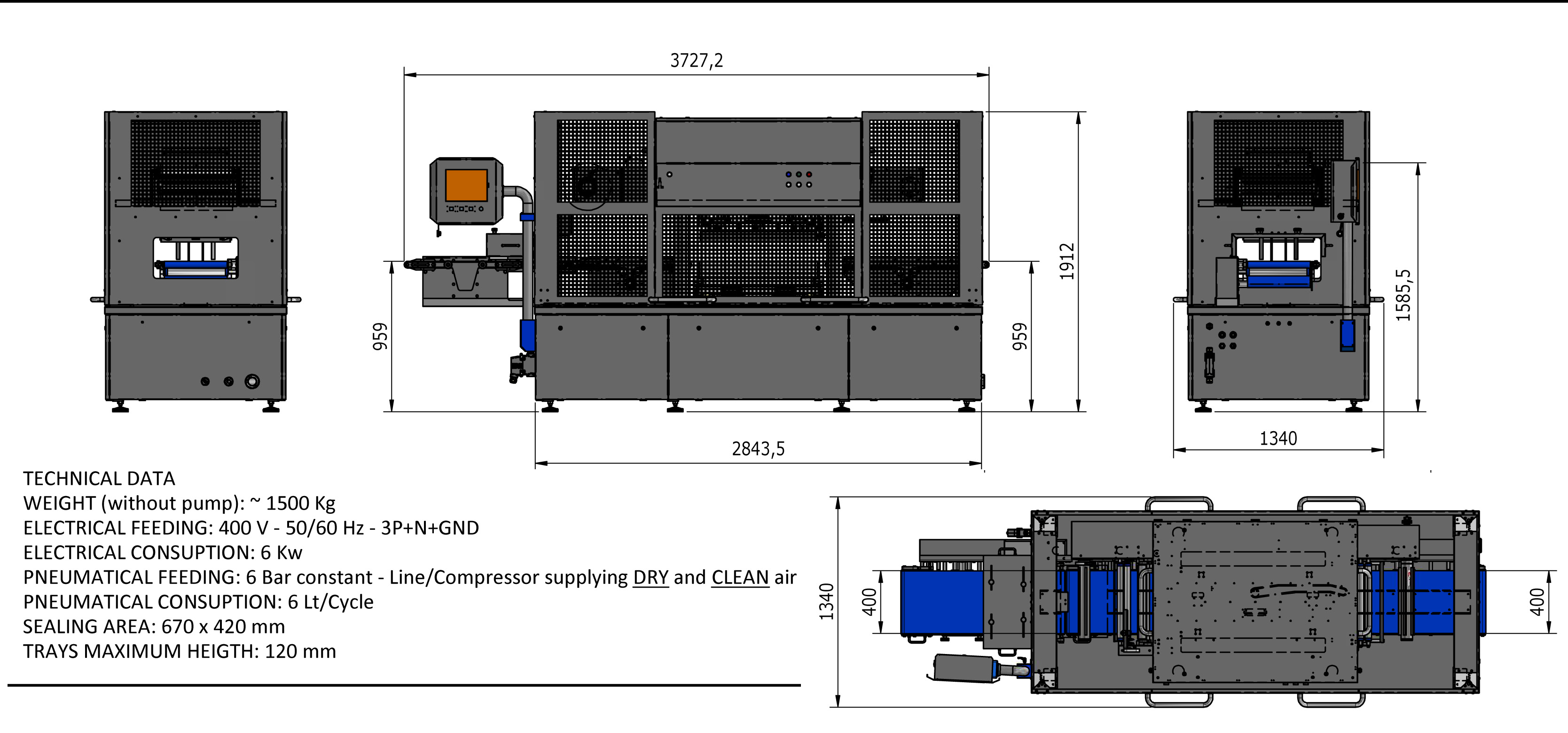 FP M7 Layout Tray Sealer