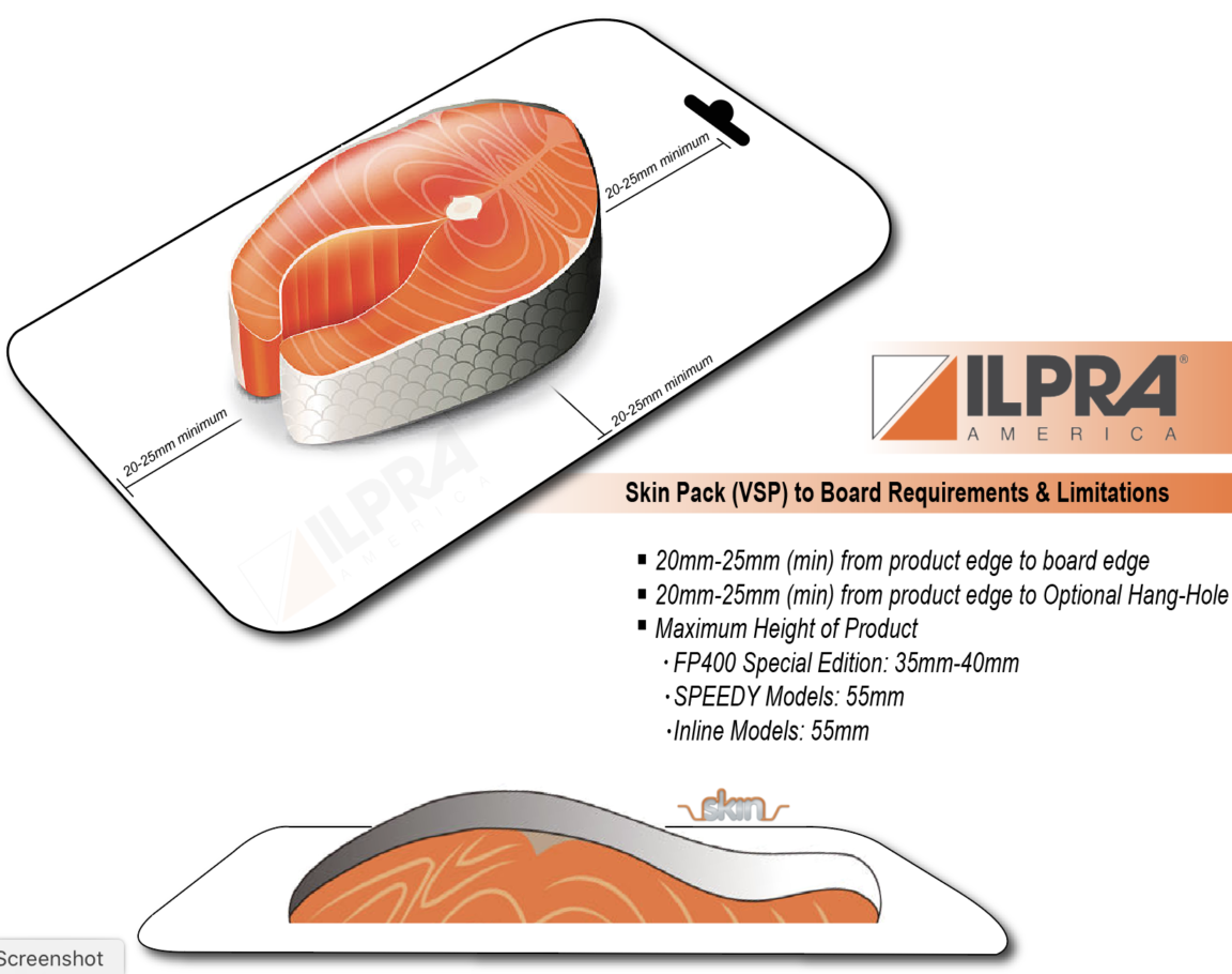 ILPRA VSP/Boards Skin Packaging