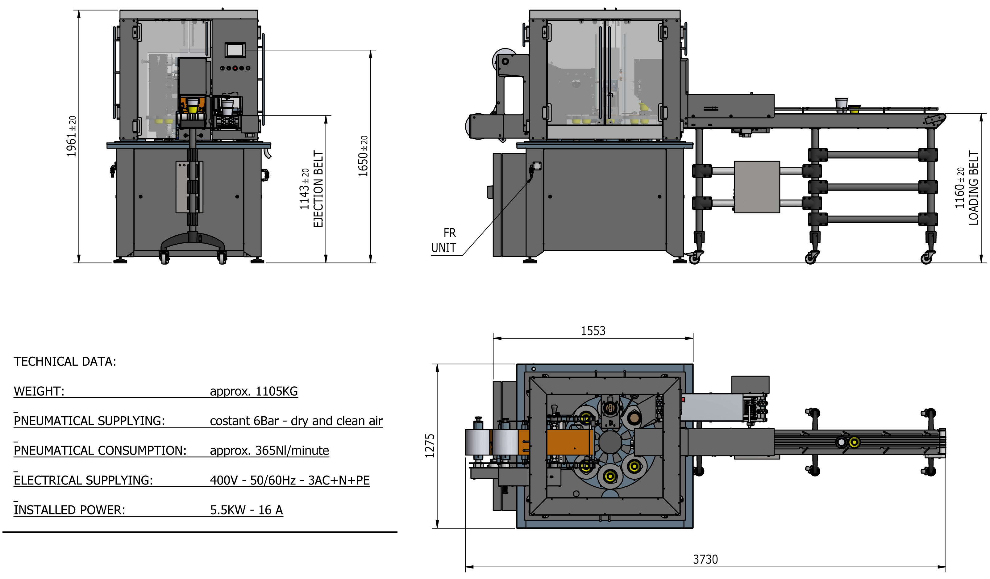 ILPRA Fill Seal 2500 automatic Filling Machine